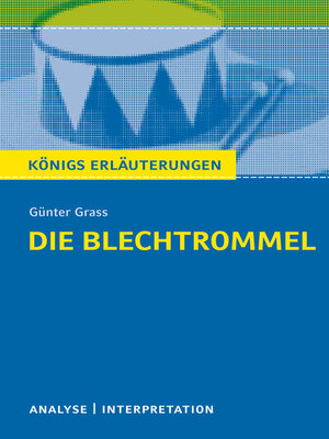 cover image of Die Blechtrommel von Günter Grass.